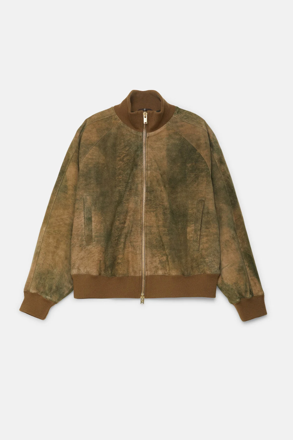 Antique Suede Track Jacket - Image 5