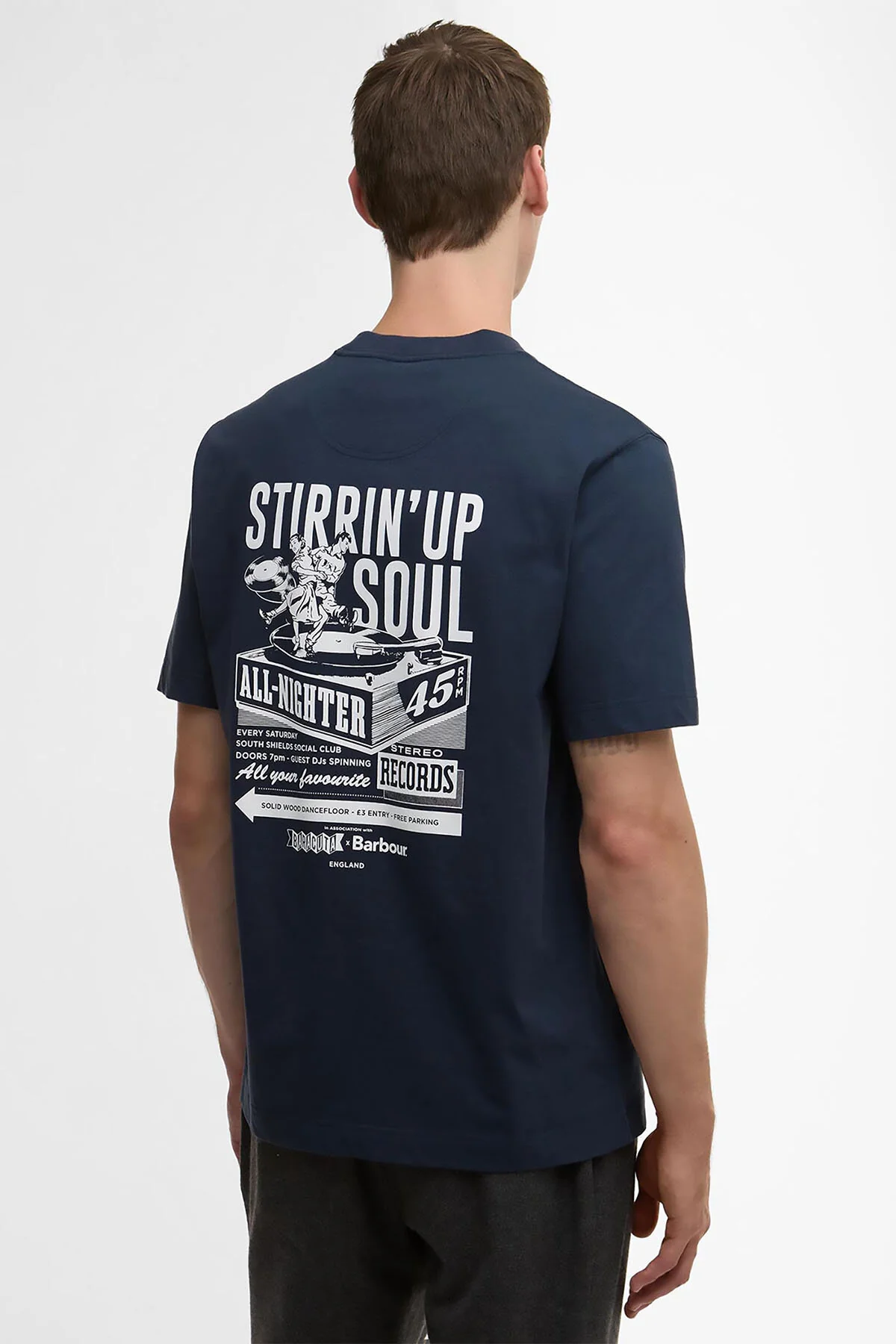 BARBOUR X BARACUTA ALL NIGHTER TEE - Image 2