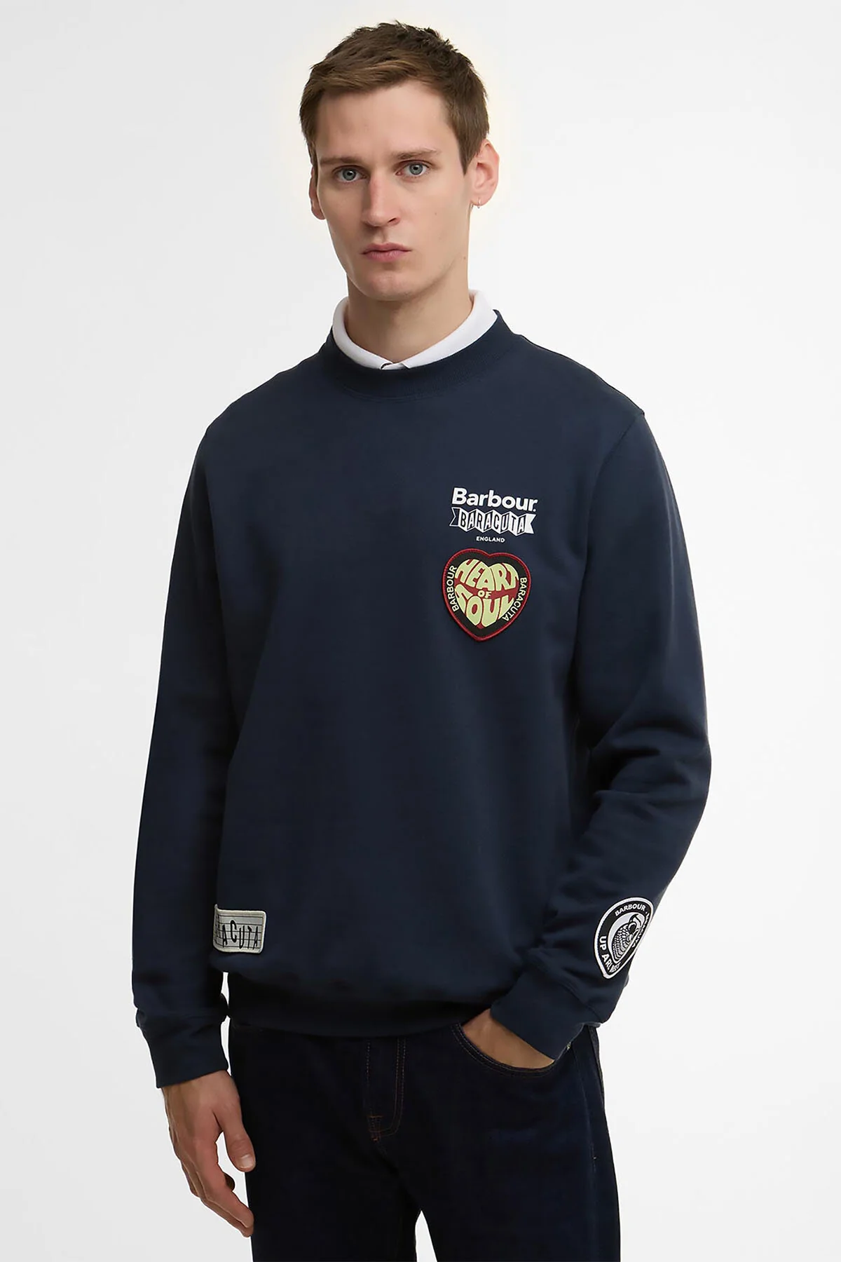BARBOUR X BARACUTA NORTHERN SWEATSHIRT