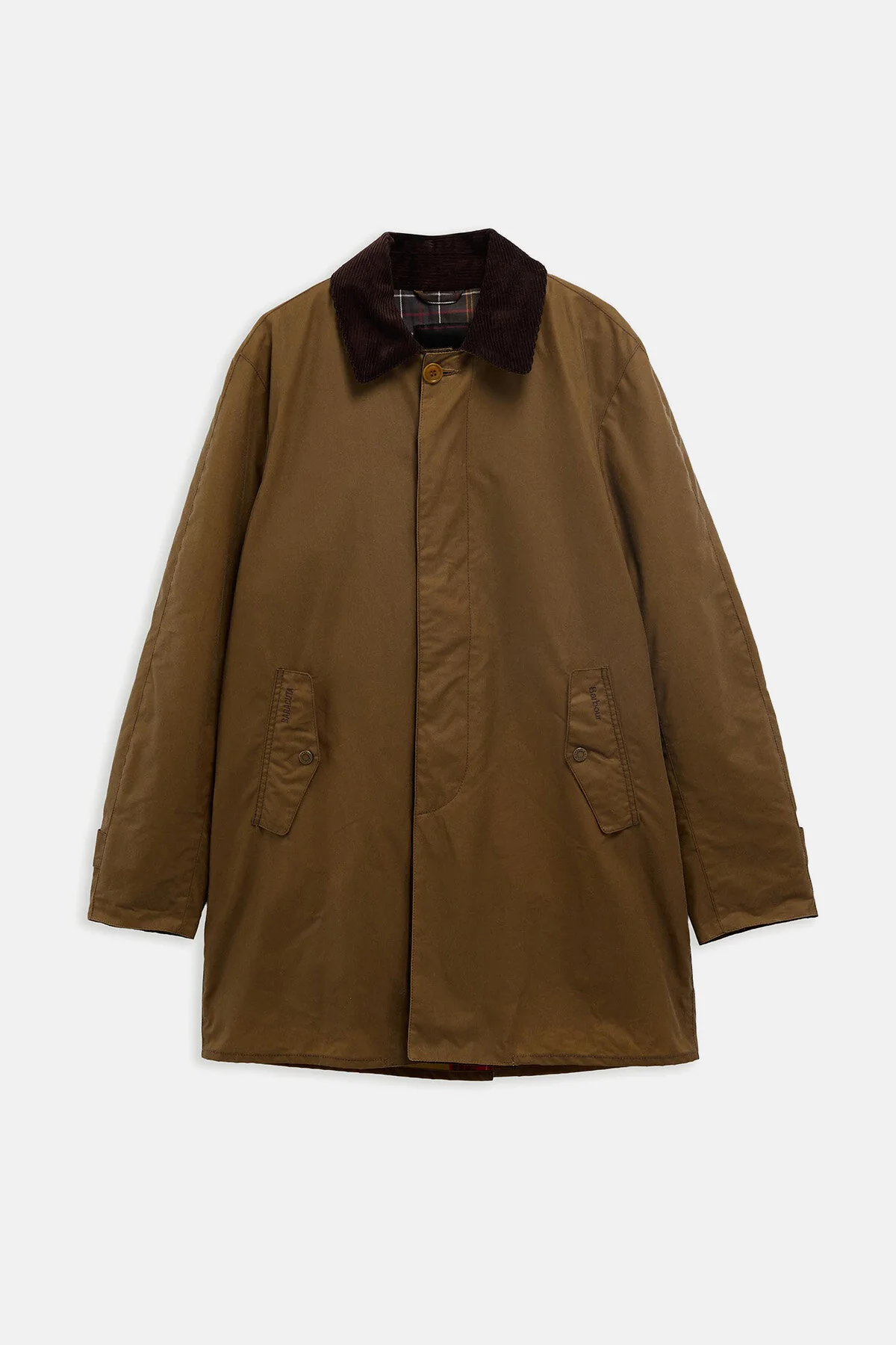 BARBOUR X BARACUTA TYNE WAXED COAT - Image 8