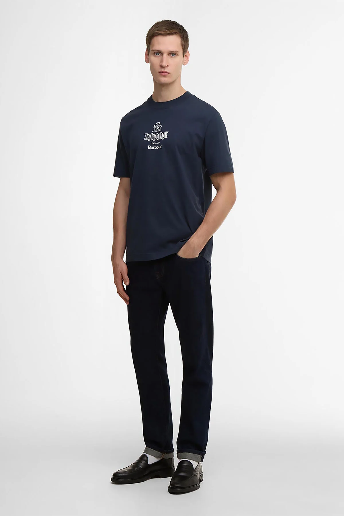 BARBOUR X BARACUTA VYNIL TEE - Image 3