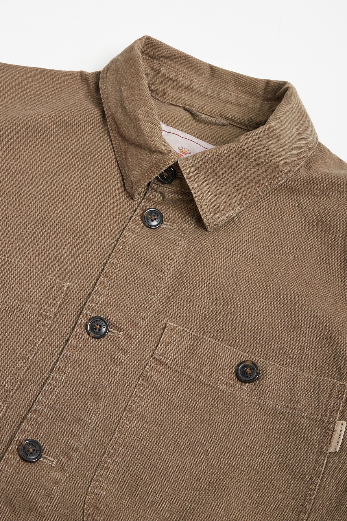 Canvas Garment Dyed Overshirt - Image 7