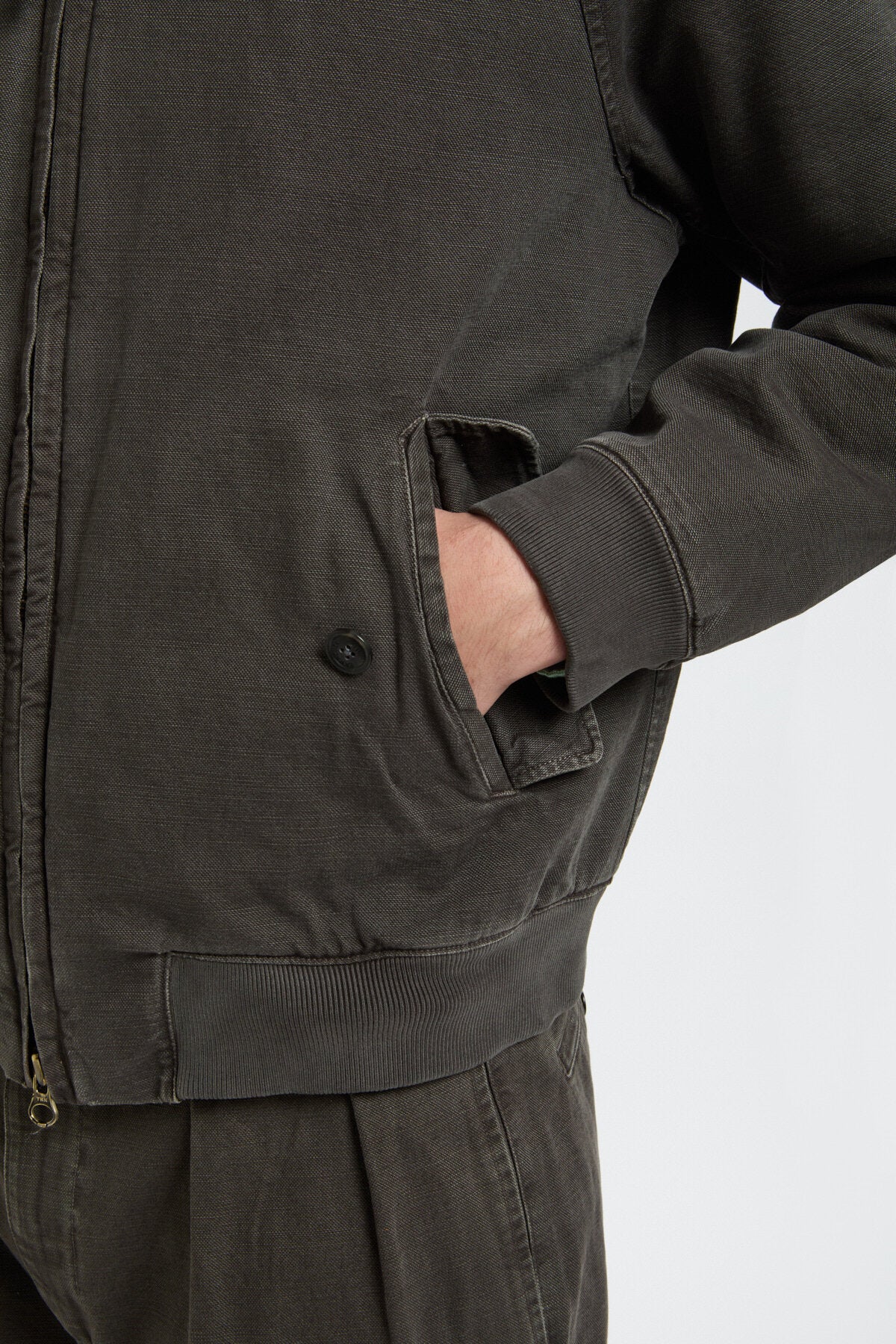 GARMENT-DYED CANVAS G9 PADDED JACKET - Image 4