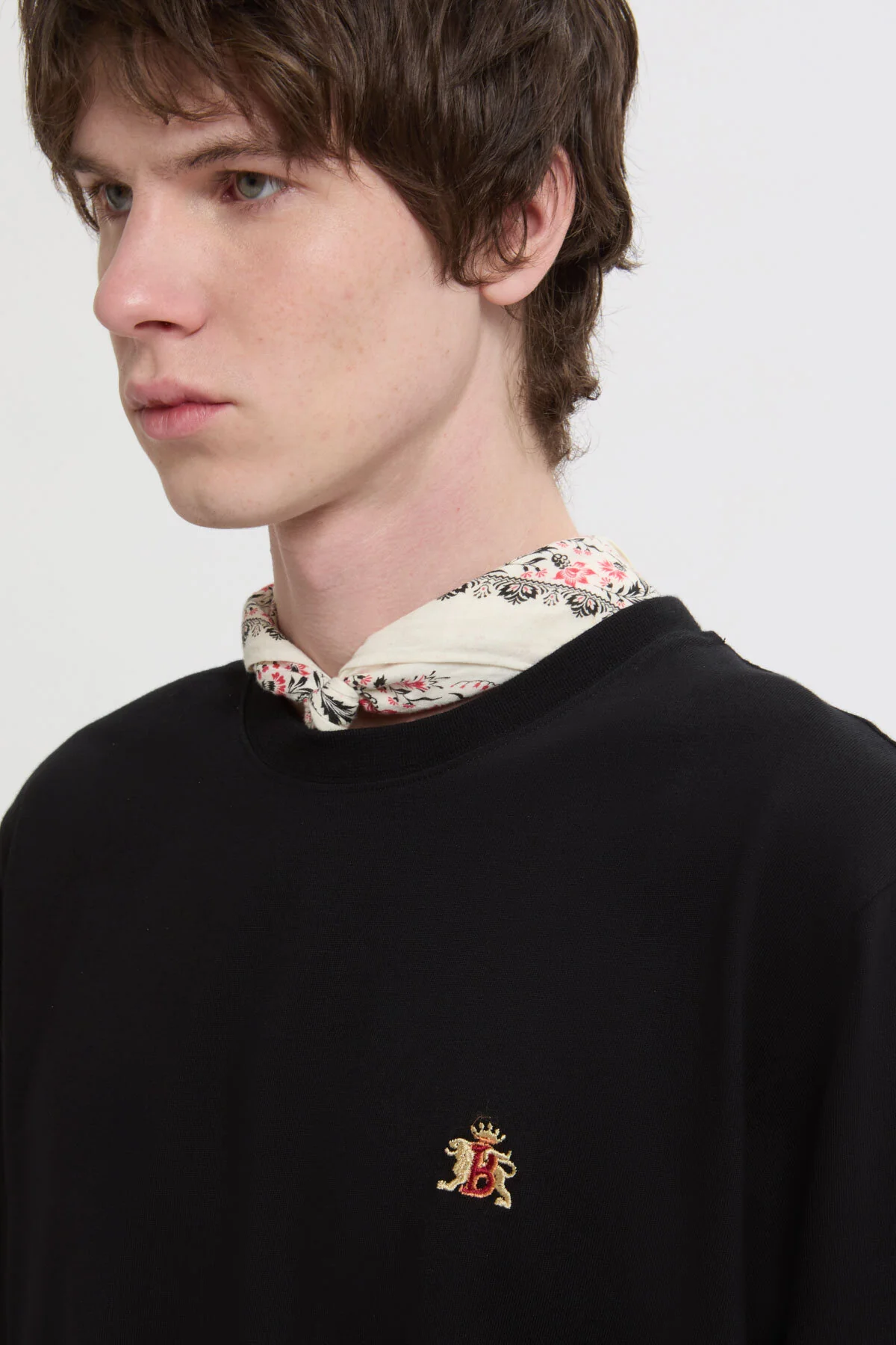 Logo Embroidered Tee - Image 4