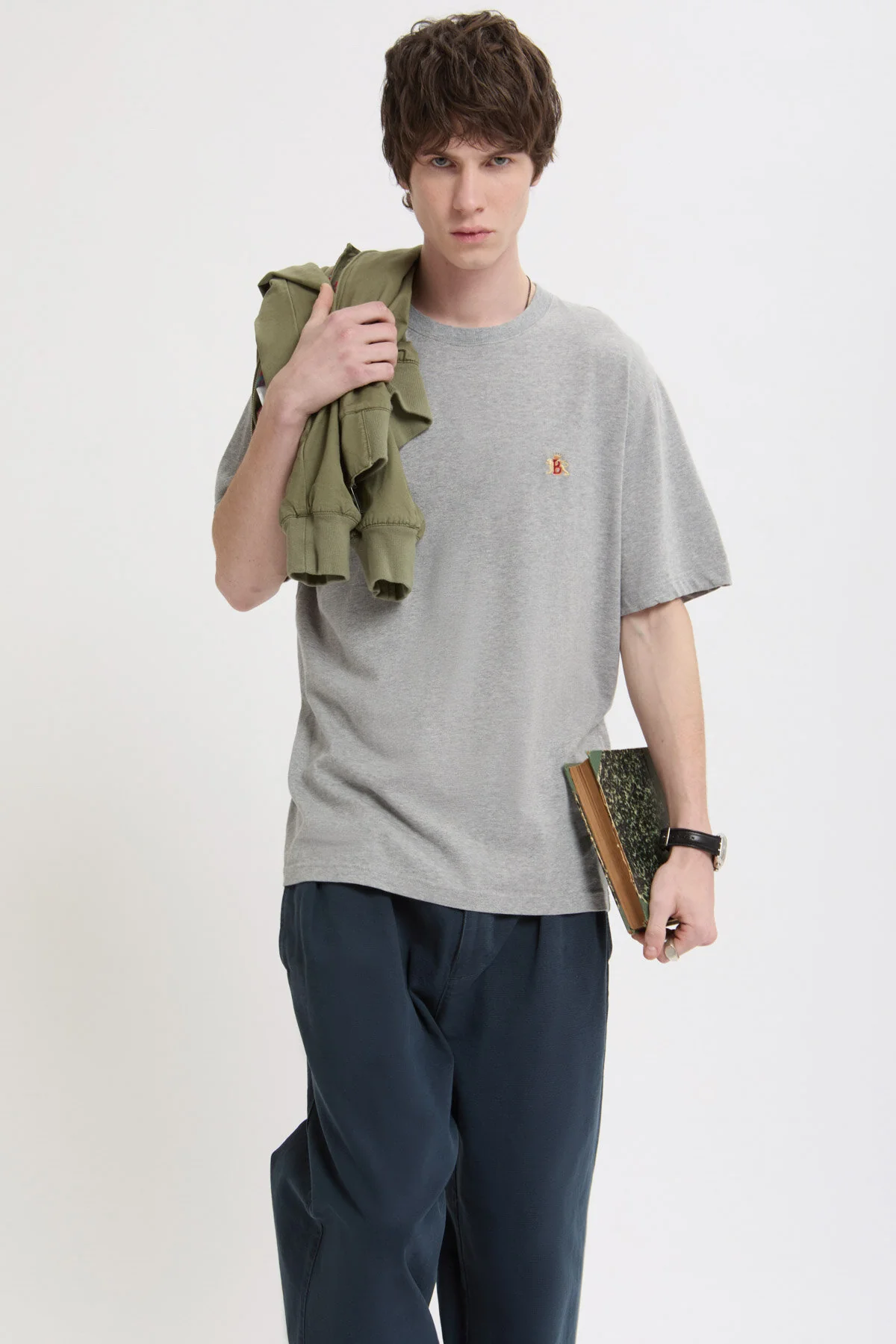 Logo Embroidered Tee - Image 4