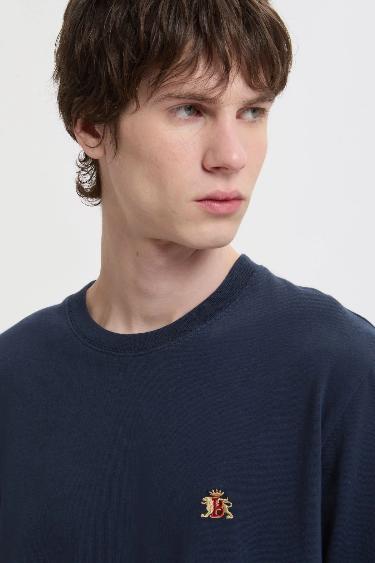 Logo Embroidered Tee - Image 4