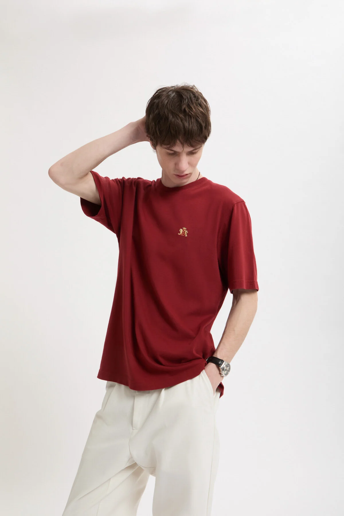 Logo Embroidered Tee