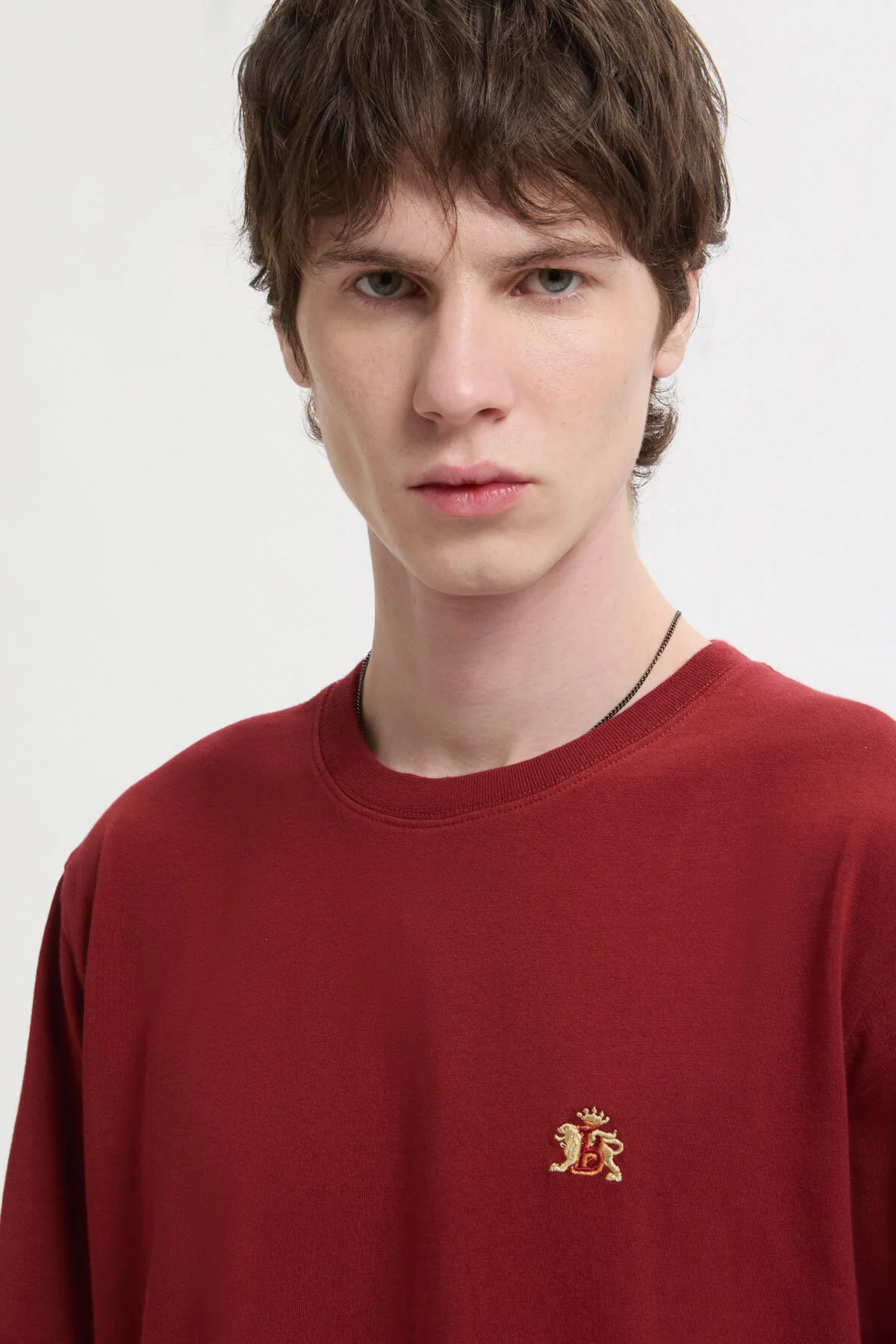 Logo Embroidered Tee - Image 5