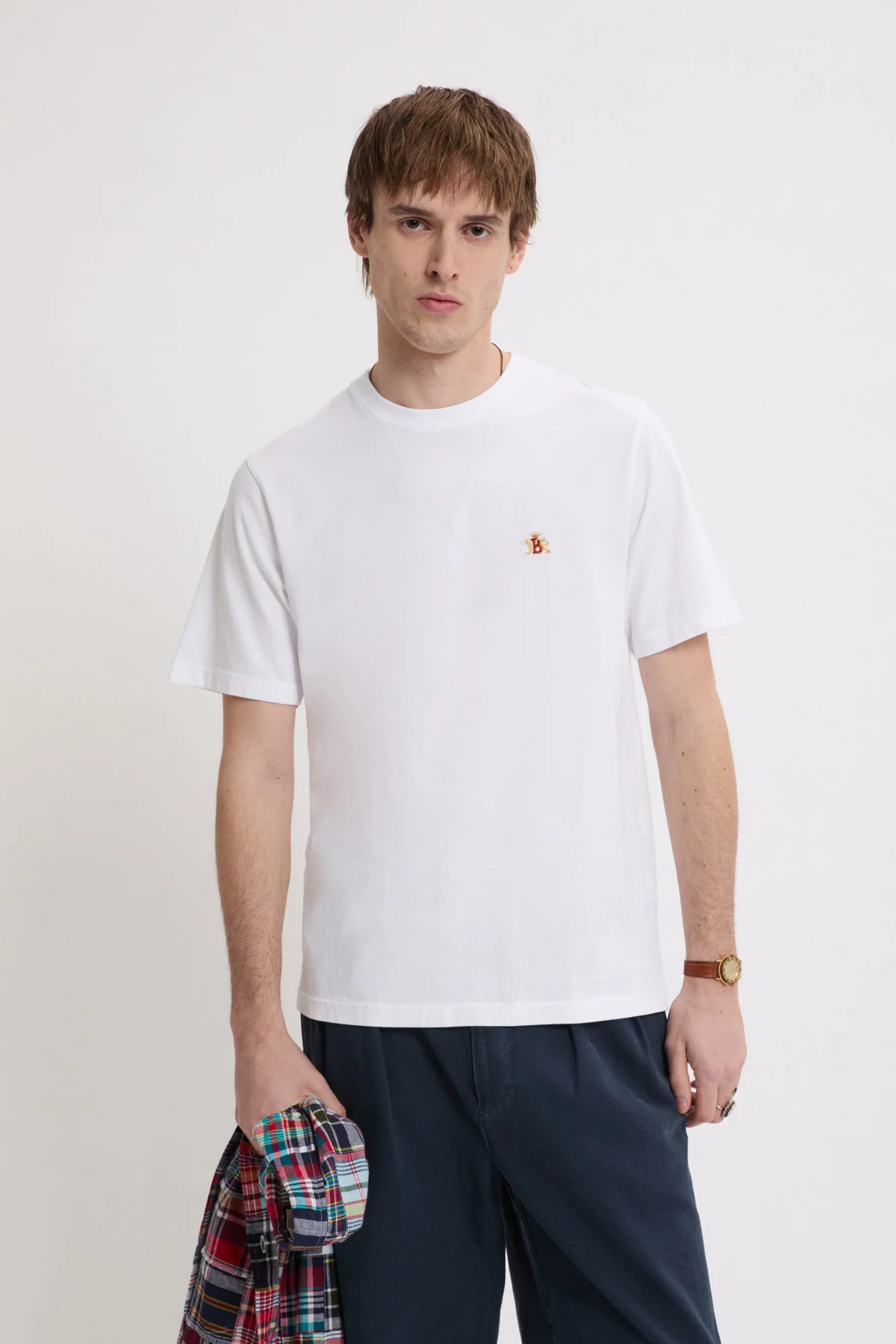 Logo Embroidered Tee - Image 2
