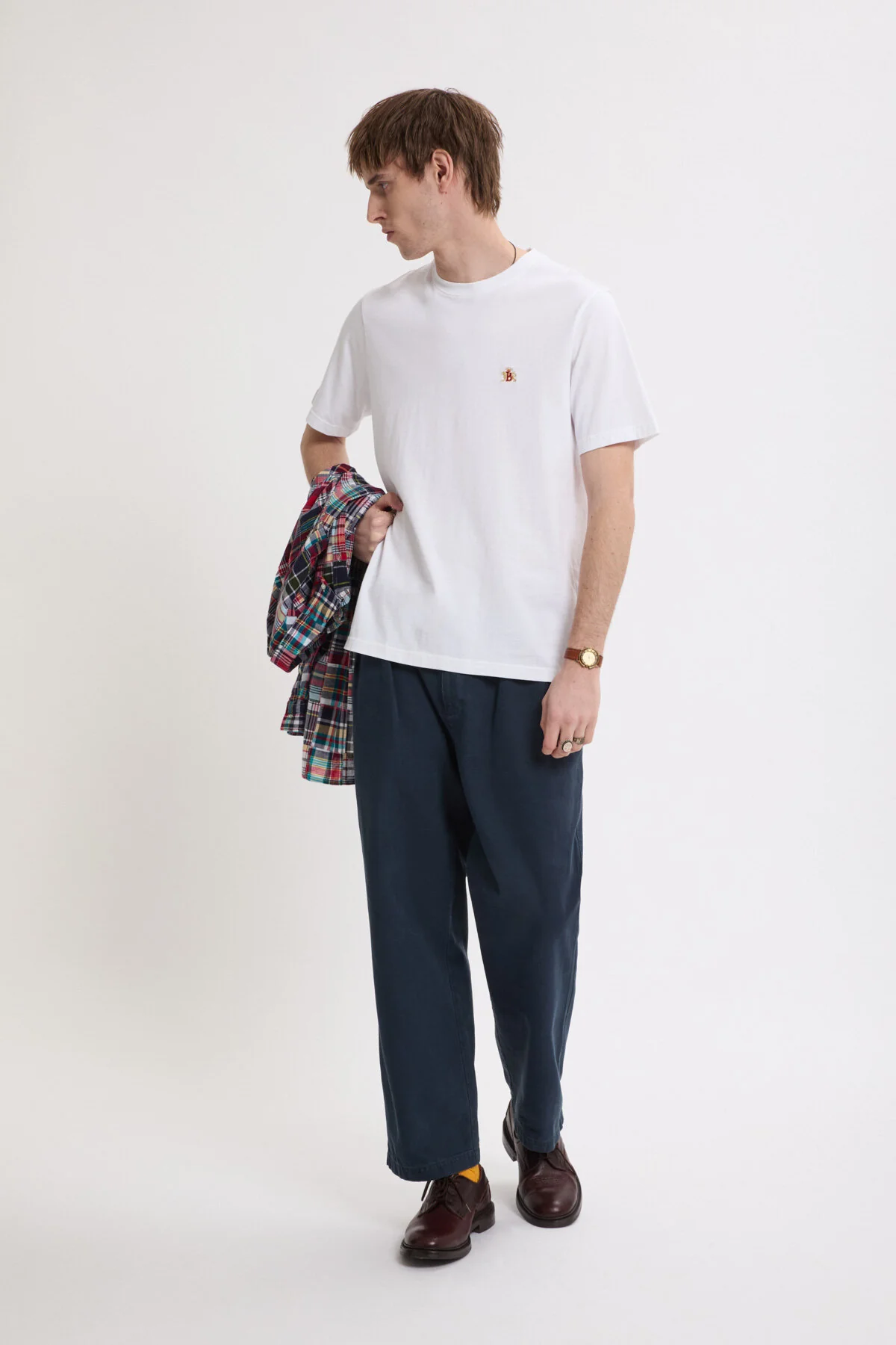 Logo Embroidered Tee - Image 4