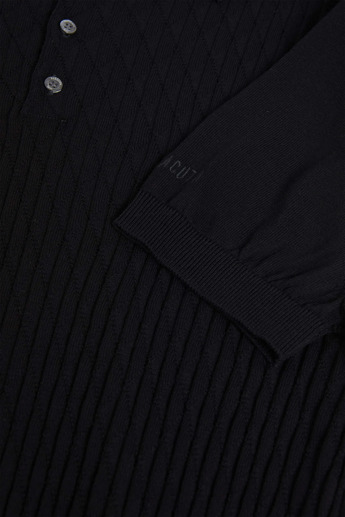 Pattern Stitch SS Polo - Image 8