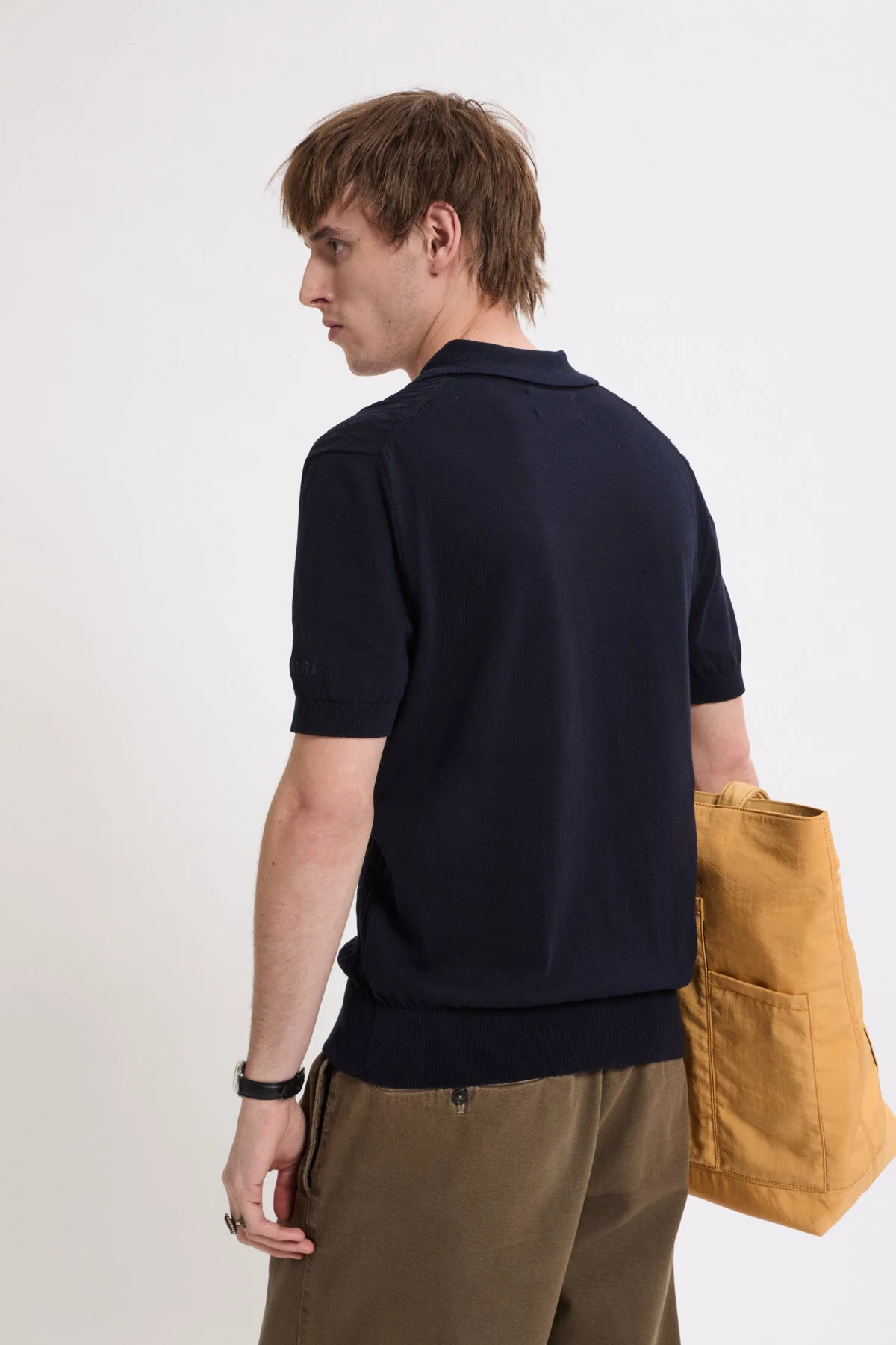 Pattern Stitch SS Polo - Image 3