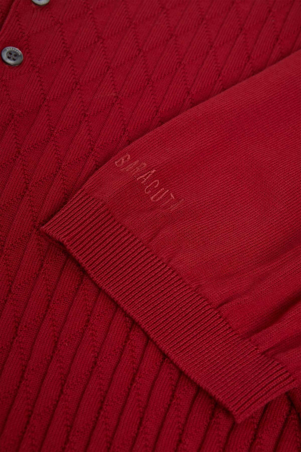 Pattern Stitch SS Polo - Image 8