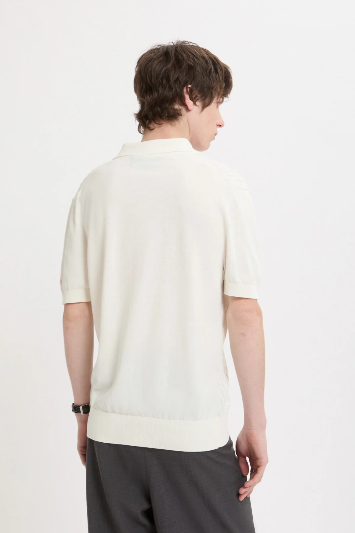Pattern Stitch SS Polo - Image 3