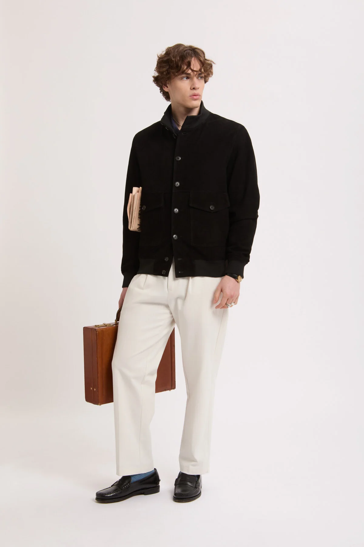 Suede Blouson - Image 2