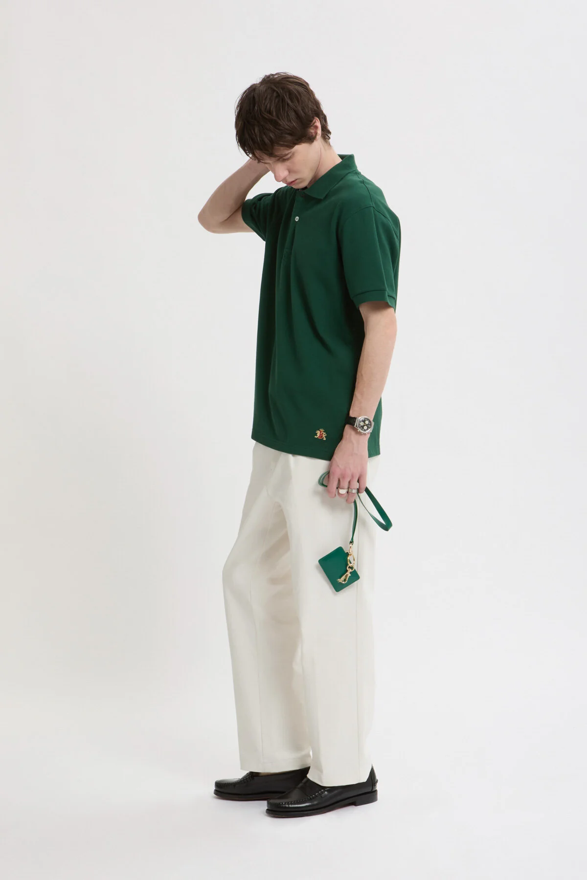 Tartan Placket Polo - Image 2