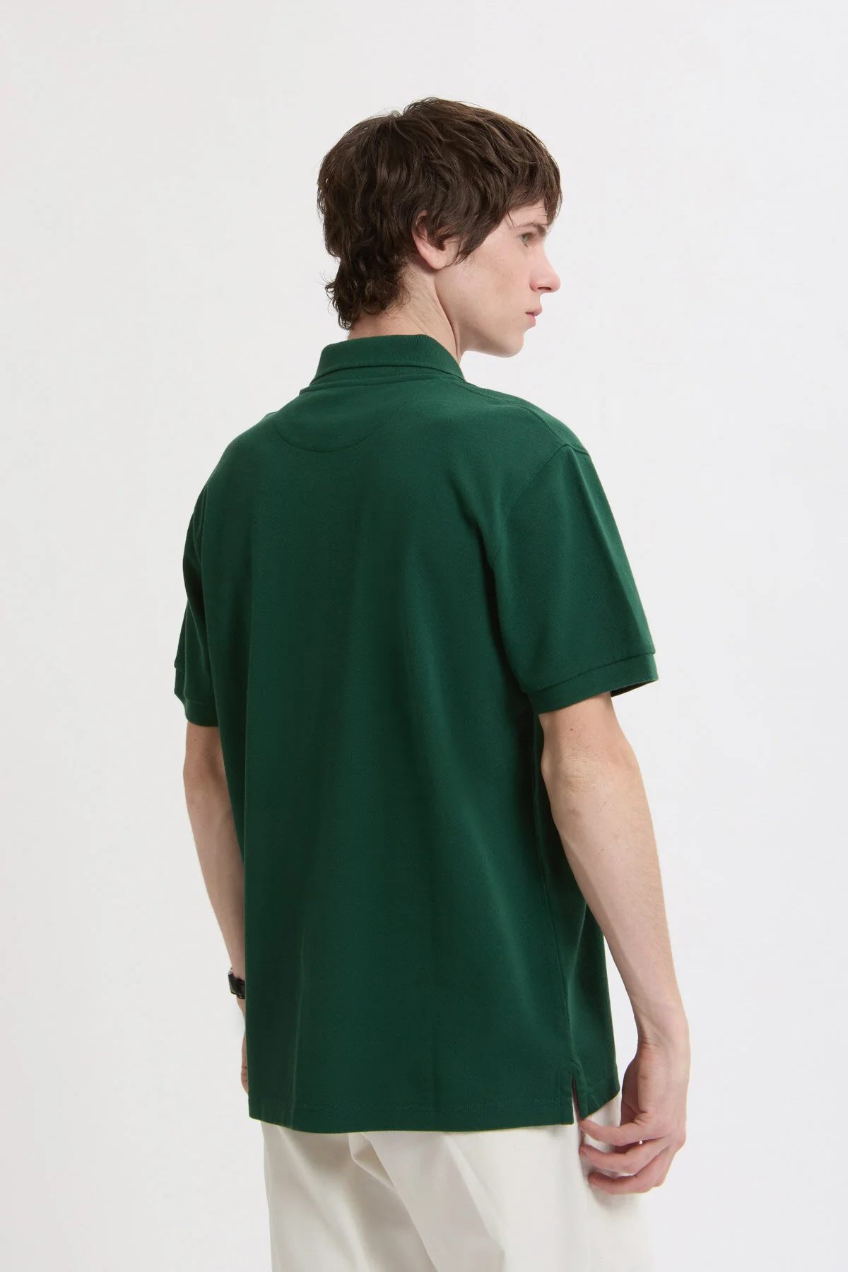 Tartan Placket Polo - Image 3