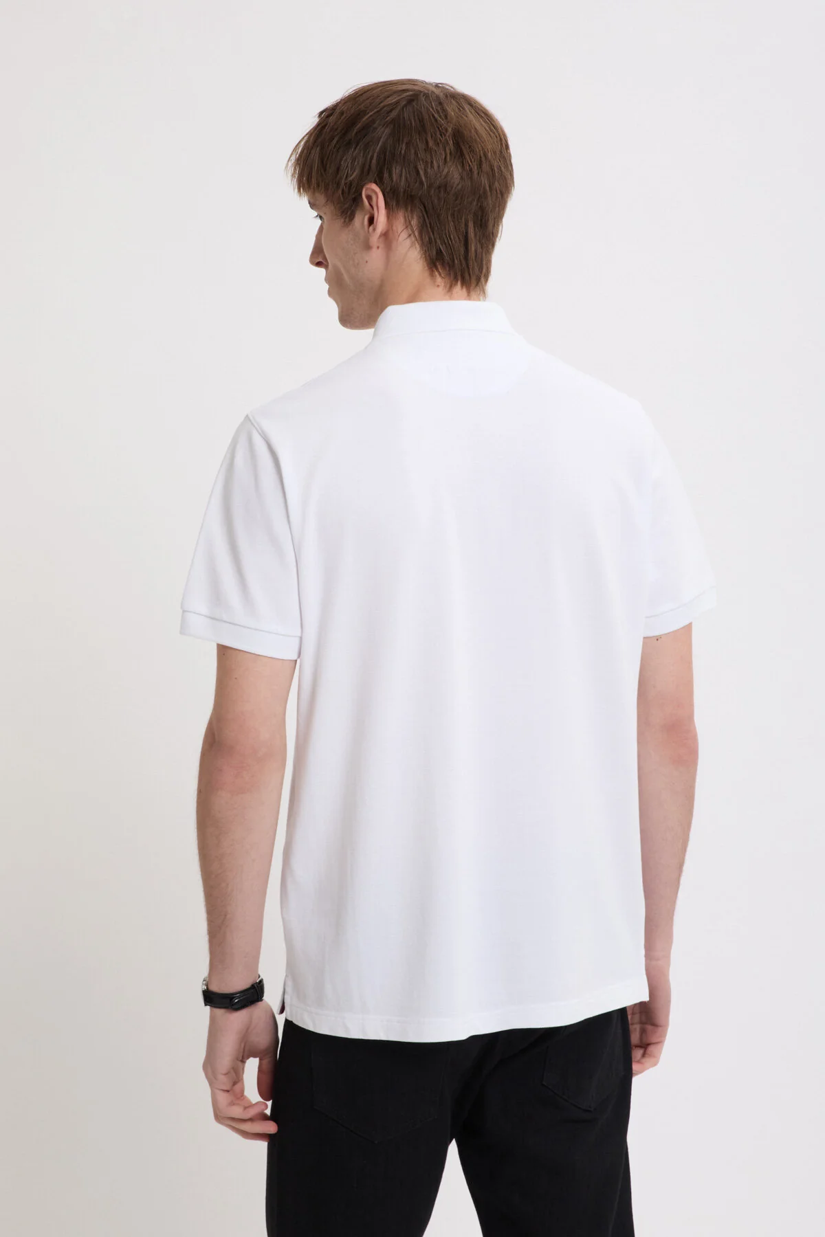 Tartan Placket Polo - Image 3