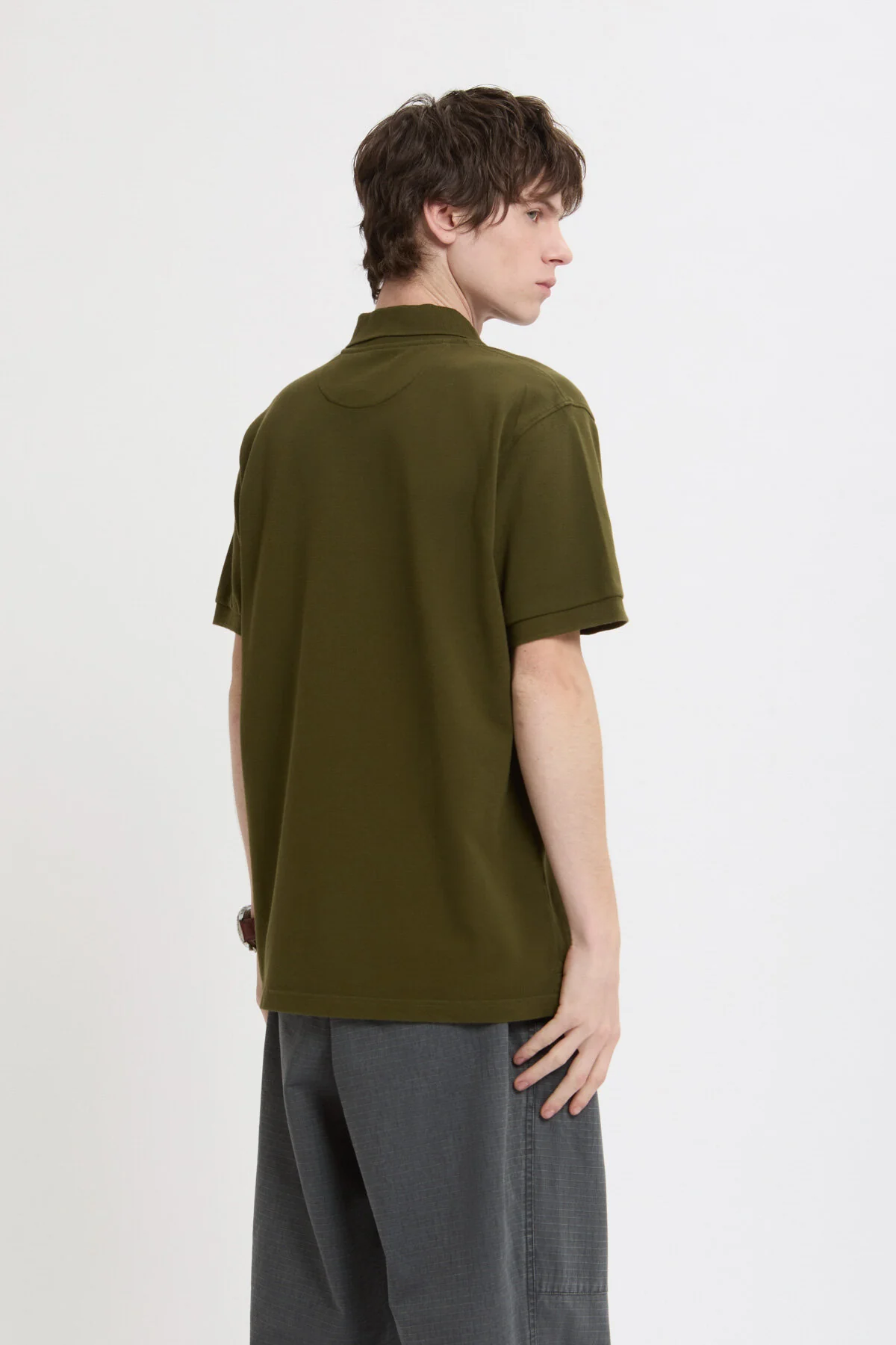 Tartan Placket Polo - Image 4
