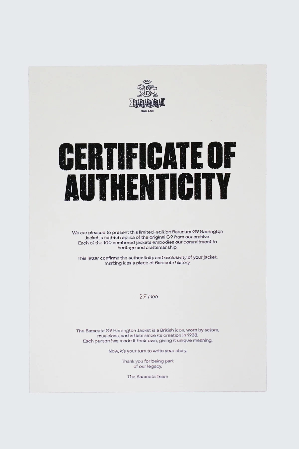 G9 Harrington Jacket LTD – 2nd Edition - Image 11